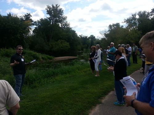 streambank stabilization tour photo